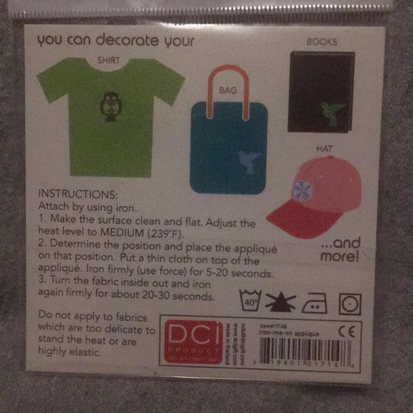 Iron on appliqué collection! - Picture 7 of 7